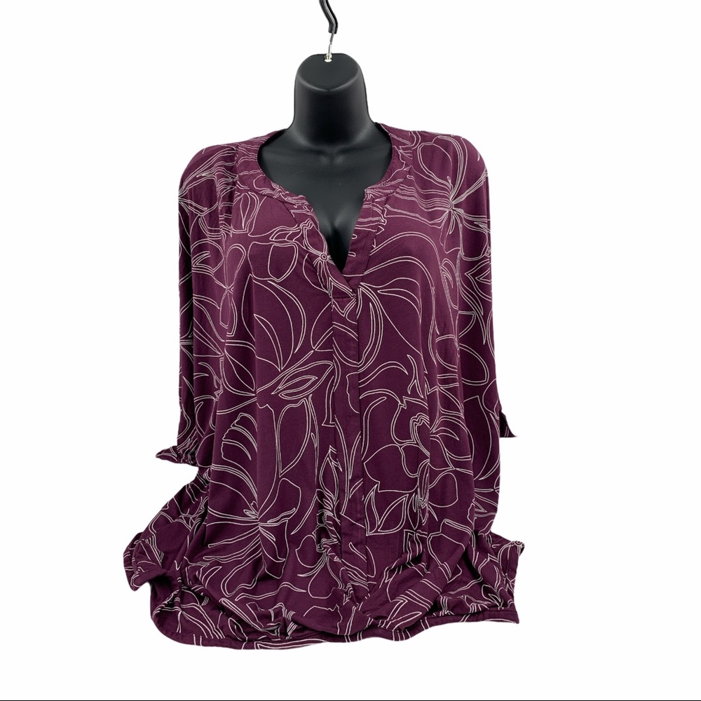 Akemi & Kin Flowy Blouse, Size XL